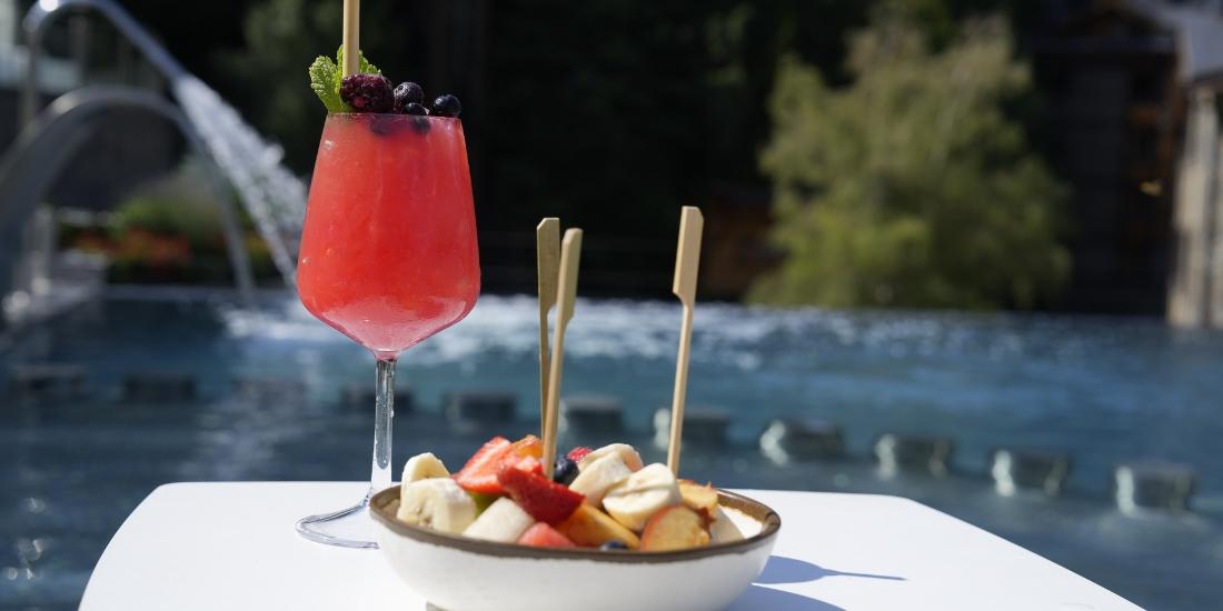 Aqualounge terrace AnyósPark Mountain Aqualounge terrace AnyósPark Mountain